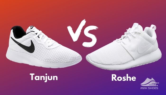 Nike Tanjun vs. Roshe Here s the Main Difference