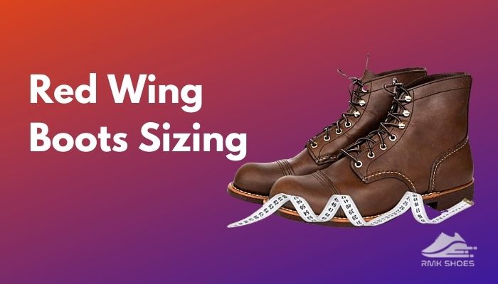 Red wing iron hot sale ranger sizing