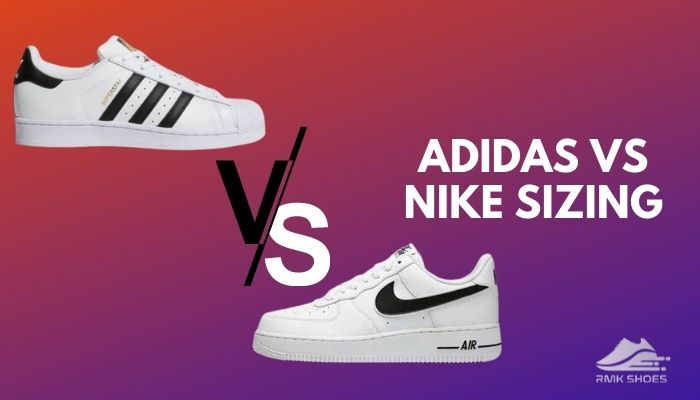 δηλητήριο Οτι πολύ adidas nike shoe size comparison Ξήρανση Ευρύχωρος ...