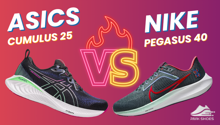 Asics Cumulus 25 vs Nike Pegasus 40: A to Z Comparison
