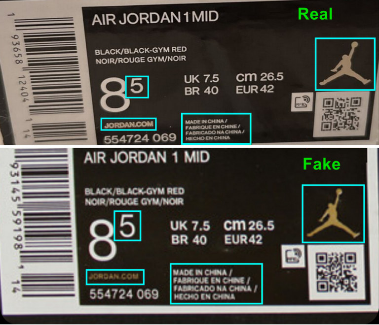 how to tell if you have fake jordan 1