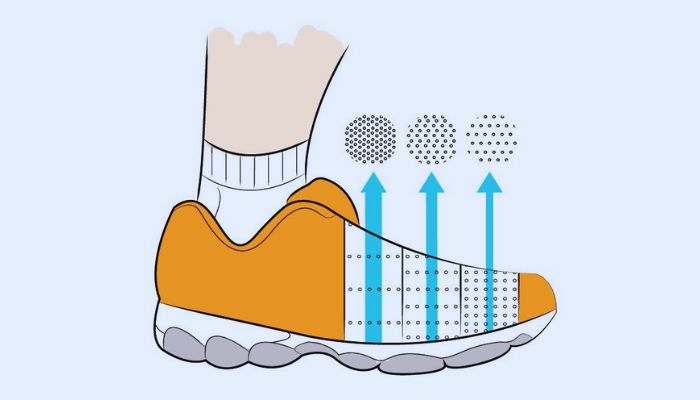 breathability-of-running-shoes