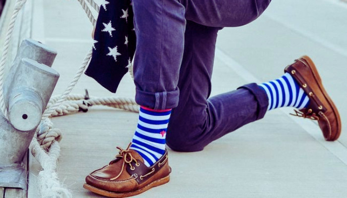 sperrys nike socks