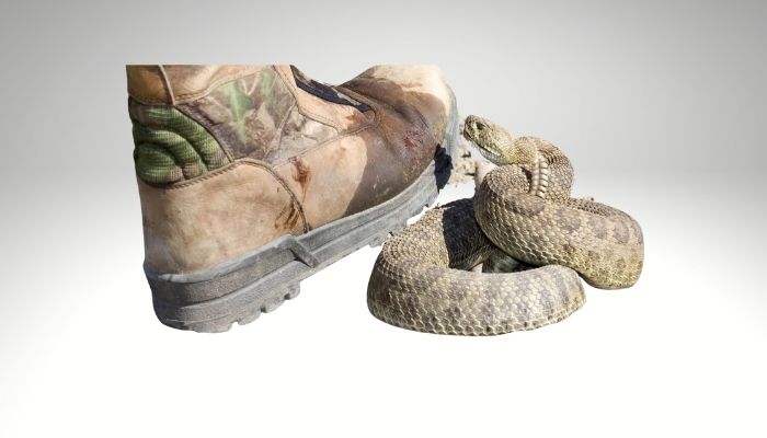 can snakes bite through rubber rain boots