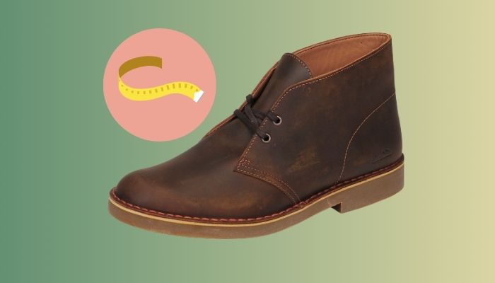 Clarks hot sale originals sizing