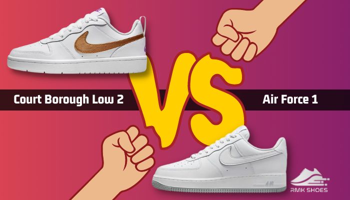 Court Borough Low 2 Vs Air Force 1 Nike s Latest Twins