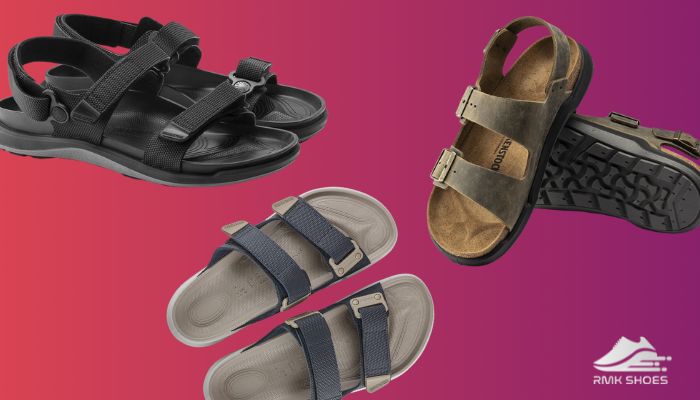 Hiking in online birkenstocks