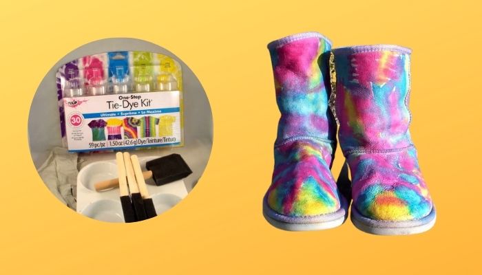 How to Tie-Dye Ugg Boots: Step-by-Step Guide With Photos - FeltMagnet