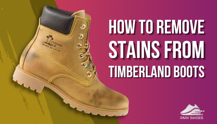 remove stains from timberland boots