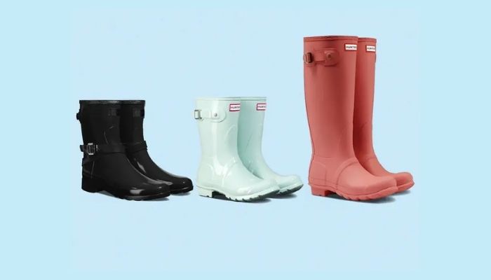 do hunter boots come in half sizes