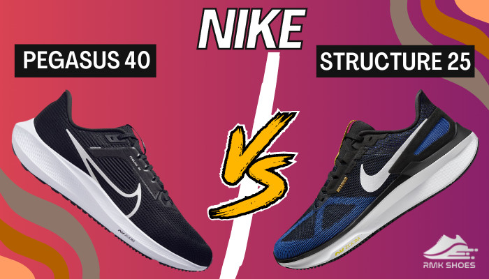 Nike Pegasus 40 vs. Structure 25: Which is Superior?