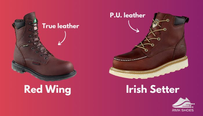 red-wing-vs-irish-setter-materials