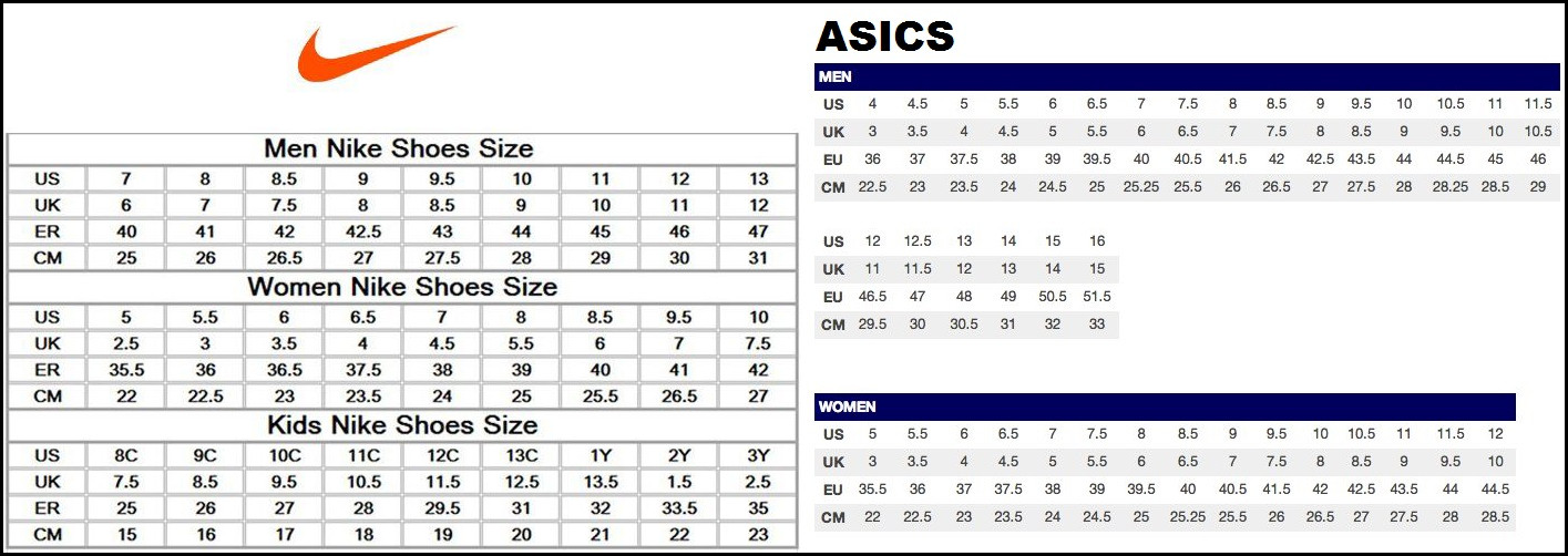 size-charts-of-nike-&-asics