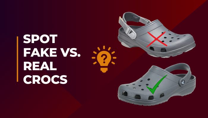 How To Spot Fake Vs. Real Crocs Under 5 Minutes [2023]