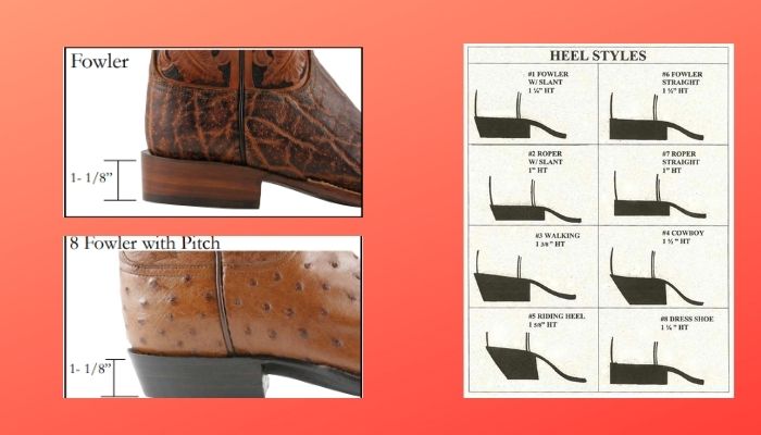 stockman heel boots