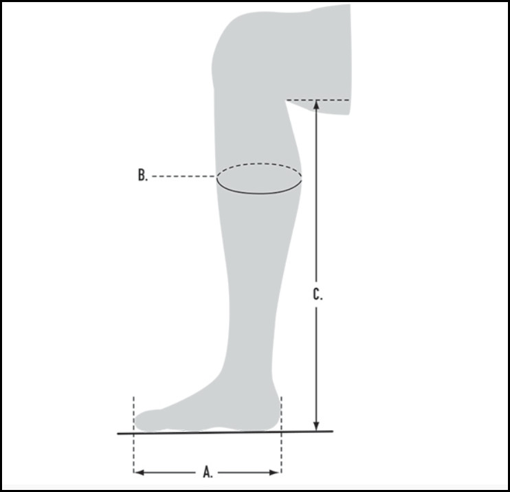 tallboot-calf-measure