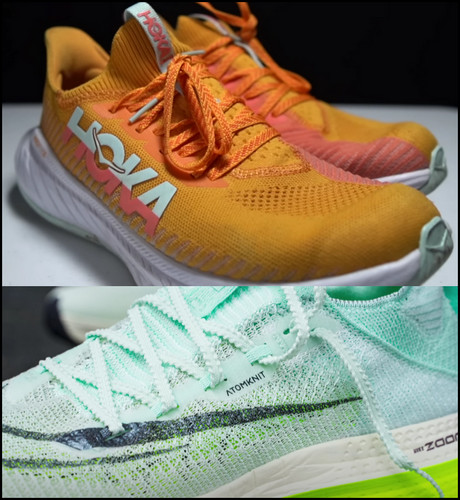 upper-of-hoka-carbon-x3-and-nike-air-zoom-alphafly