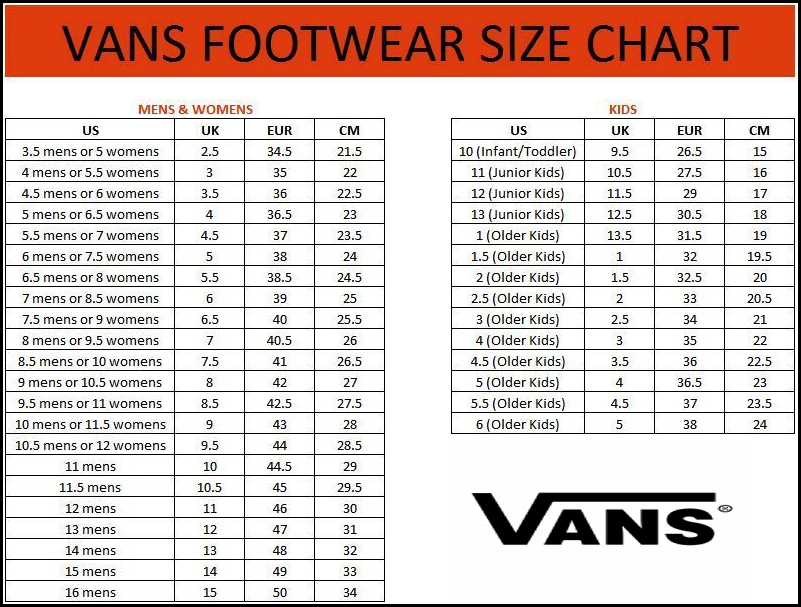 Adidas Sizing vs Vans [Size Charts Compared Thoroughly 2023]