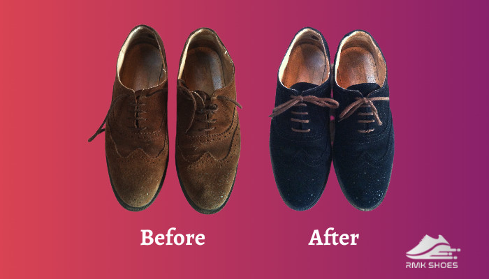 How to dye suede shoes