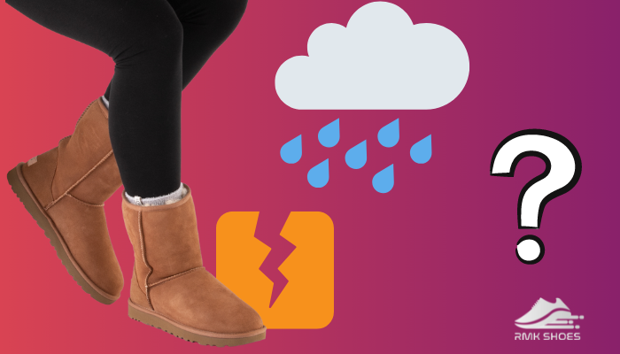 Uggs on sale and rain